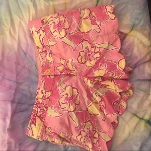 Pink Floral Lily Pulitzer Shorts